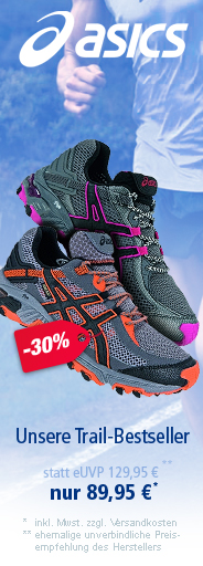 Unsere Trail-Bestseller aus 2011 jetzt reduziert - 30% Rabatt