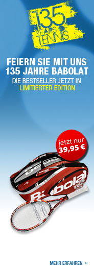135 Jahre Babolat: Die Bestseller jetzt in limitierter Edition!