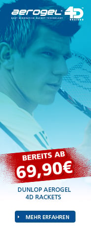 Dunlop AeroGel 4D Tennisschl�ger