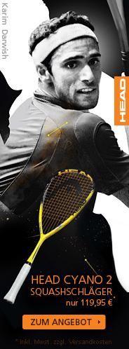 Head Cyano 2 Squashschl�ger - JETZT HIER BESTELLEN