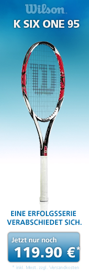 Wilson Ksix One 95 - Erfolgsserie verabschiedet sich.