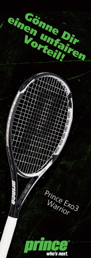 Prince Exo3 Warrior Tennisschl�ger - JETZT HIER BESTELLEN