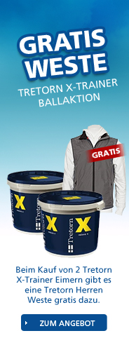 GRATIS WESTE - Tretron X-Trainer Ballaktion