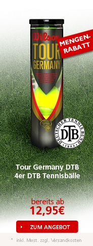Wilson Tour Clay Germany 4er DTB Tennisb�lle
