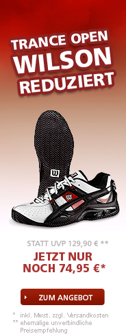 Wilson Trance Open Tennisschuhe Reduziert