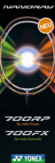 YONEX NANORAY NEU - JETZT HIER BESTELLEN