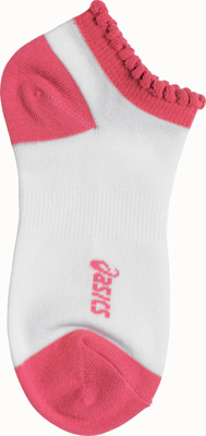 Asics Laufsocke Ayami weiss/rot Damen