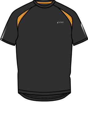 Asics L2 T-Shirt Constructed Herren