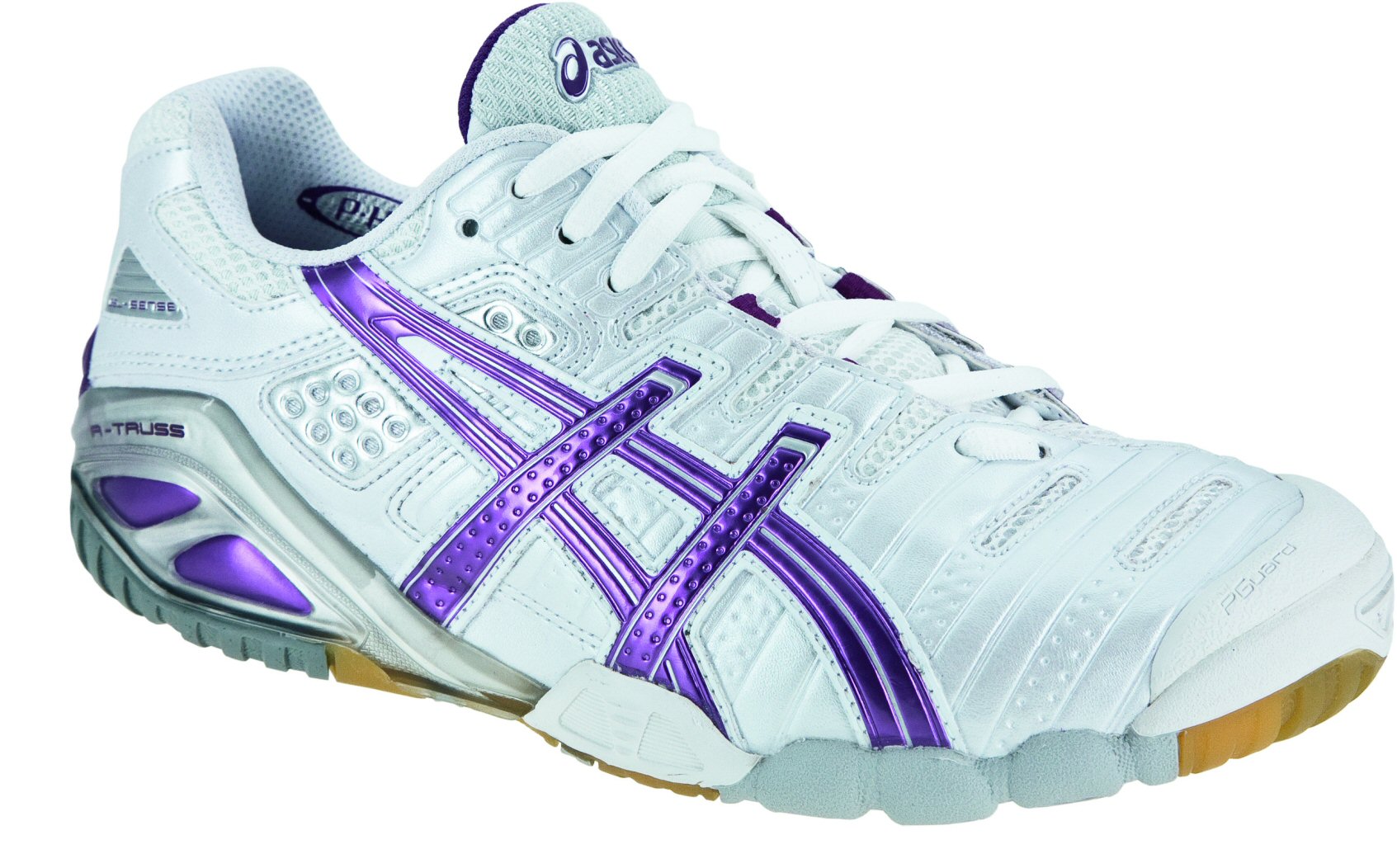 Asics Gel Sensei 3 weiss/fuchsia Volleyballschuhe Damen