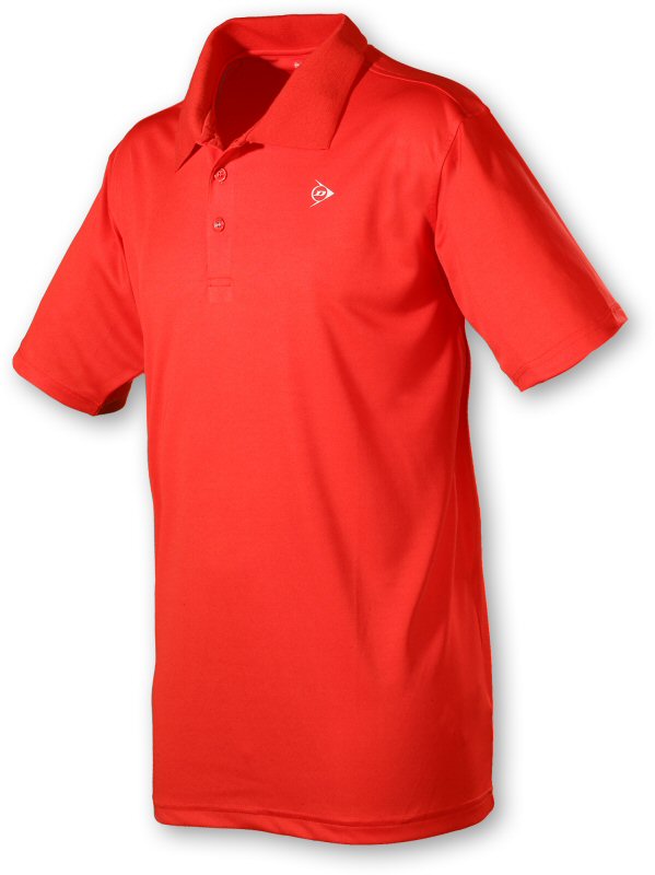 Zum Shop von Tennistown wechseln Dunlop Polo Button Club rot Herren (L+XL)