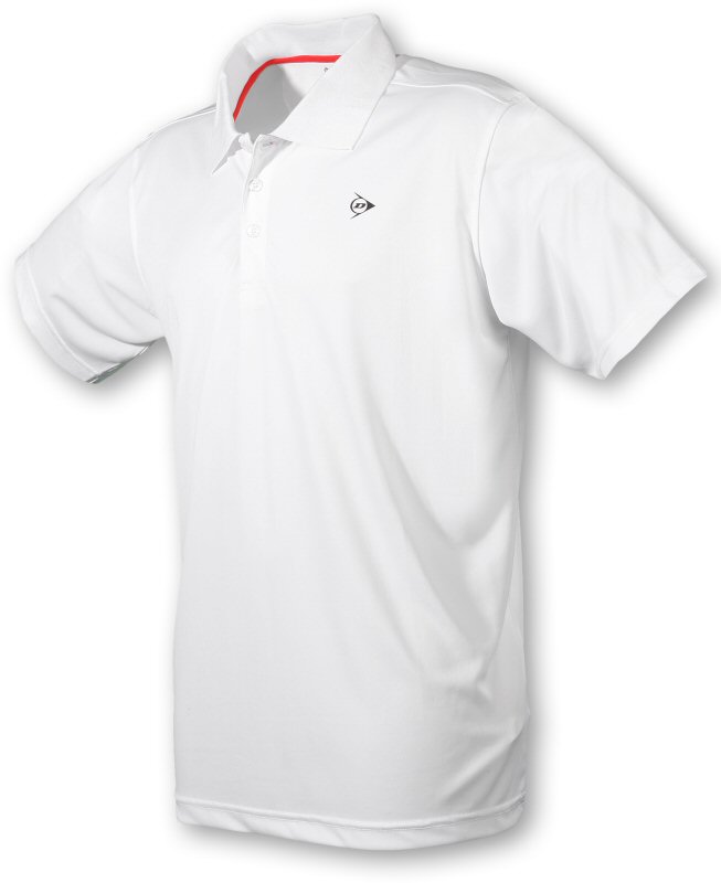 Zum Shop von Tennistown wechseln Dunlop Polo Button Club weiss Herren (Größe XL+XXL)