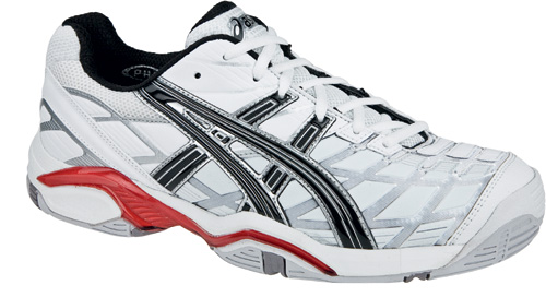 Asics Gel Challenger 8 weiss/schwarz Tennisschuhe Herren