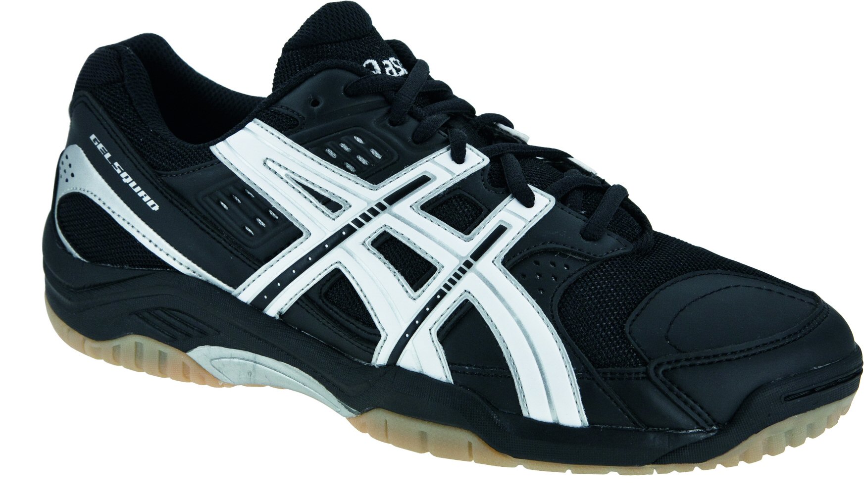 Asics Gel Squad 2012 schwarz/weiss Handballschuhe Herren