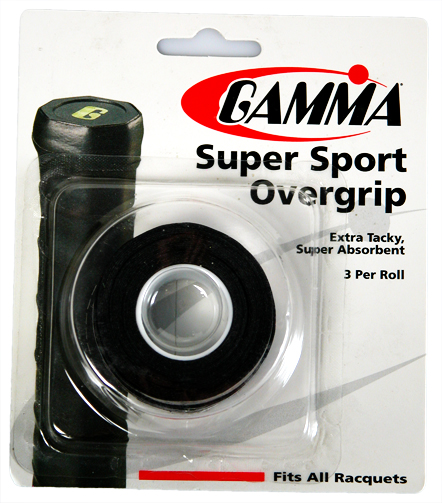 Zum Shop von Tennistown wechseln Gamma Super Sport Grip 3er schwarz