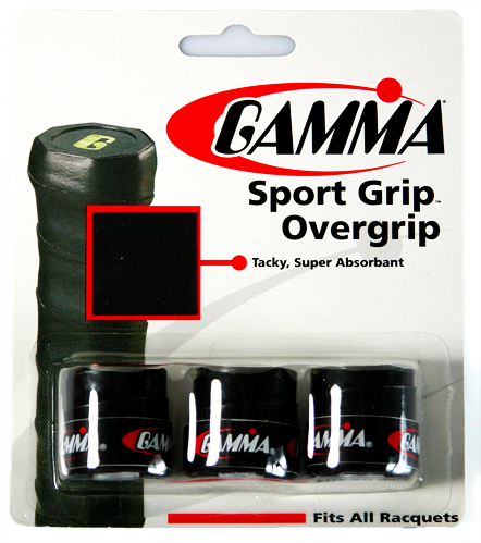 Zum Shop von Tennistown wechseln Gamma Sport Grip 3er schwarz