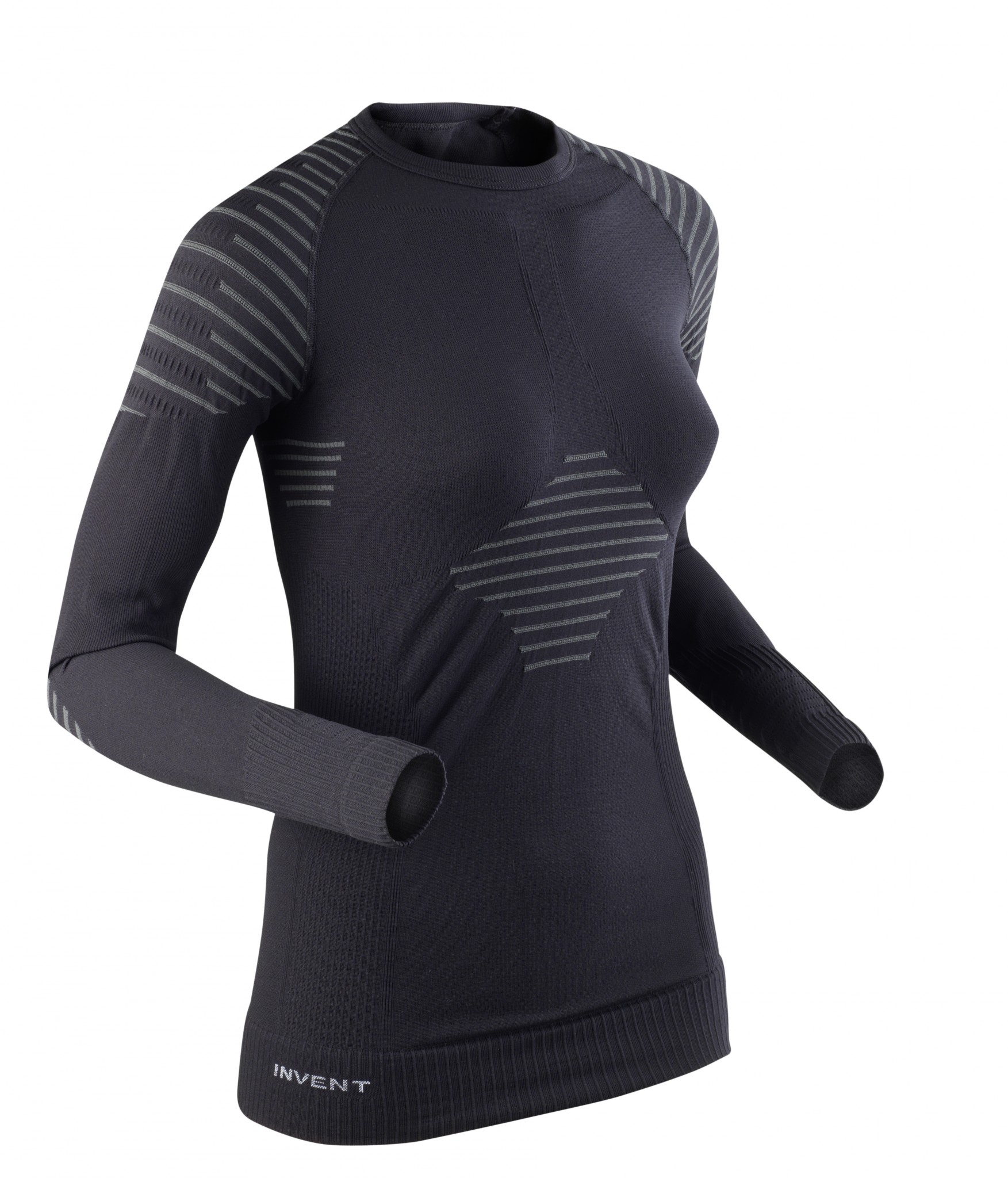 X-Bionic Invent Longsleeve schwarz Damen