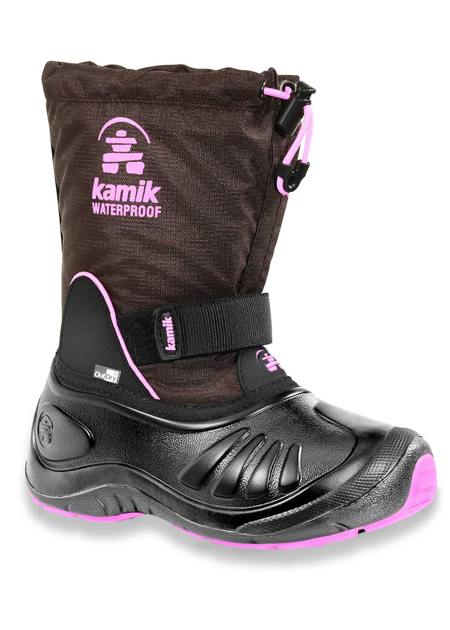 Kamik ShadowX braun/pink Outdoorschuhe Kinder