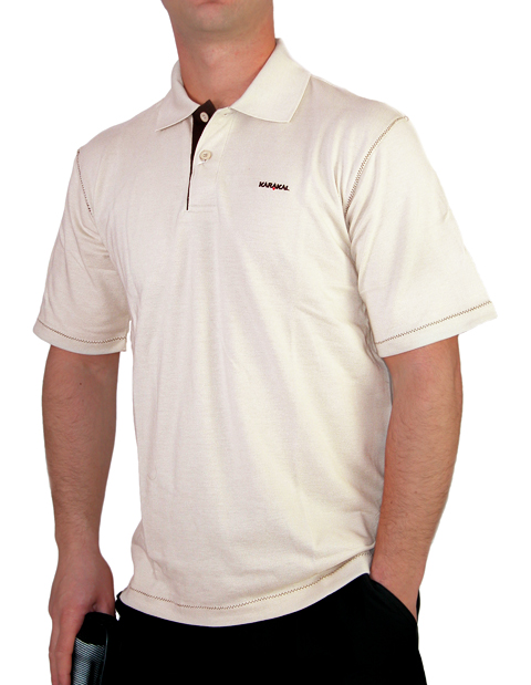 Zum Shop von Tennistown wechseln Karakal Polo Basic cream Herren