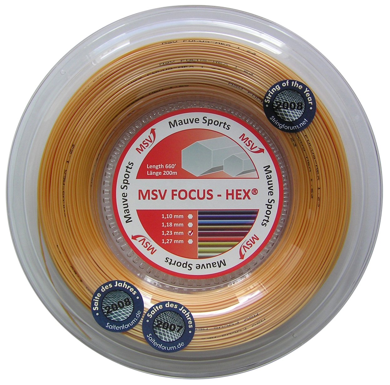 MSV Focus Hex gold 200 Meter Rolle