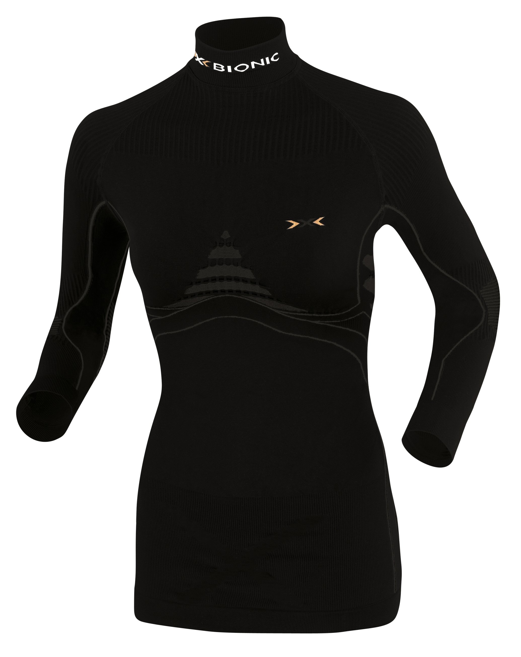 X-Bionic Energy Accumulator Turtle Neck schwarz Damen