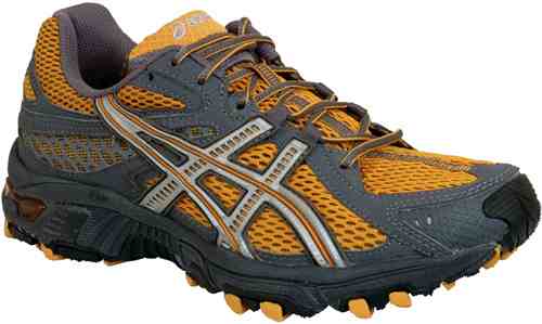 Asics Gel Trabuco 13 orange Laufschuhe Damen