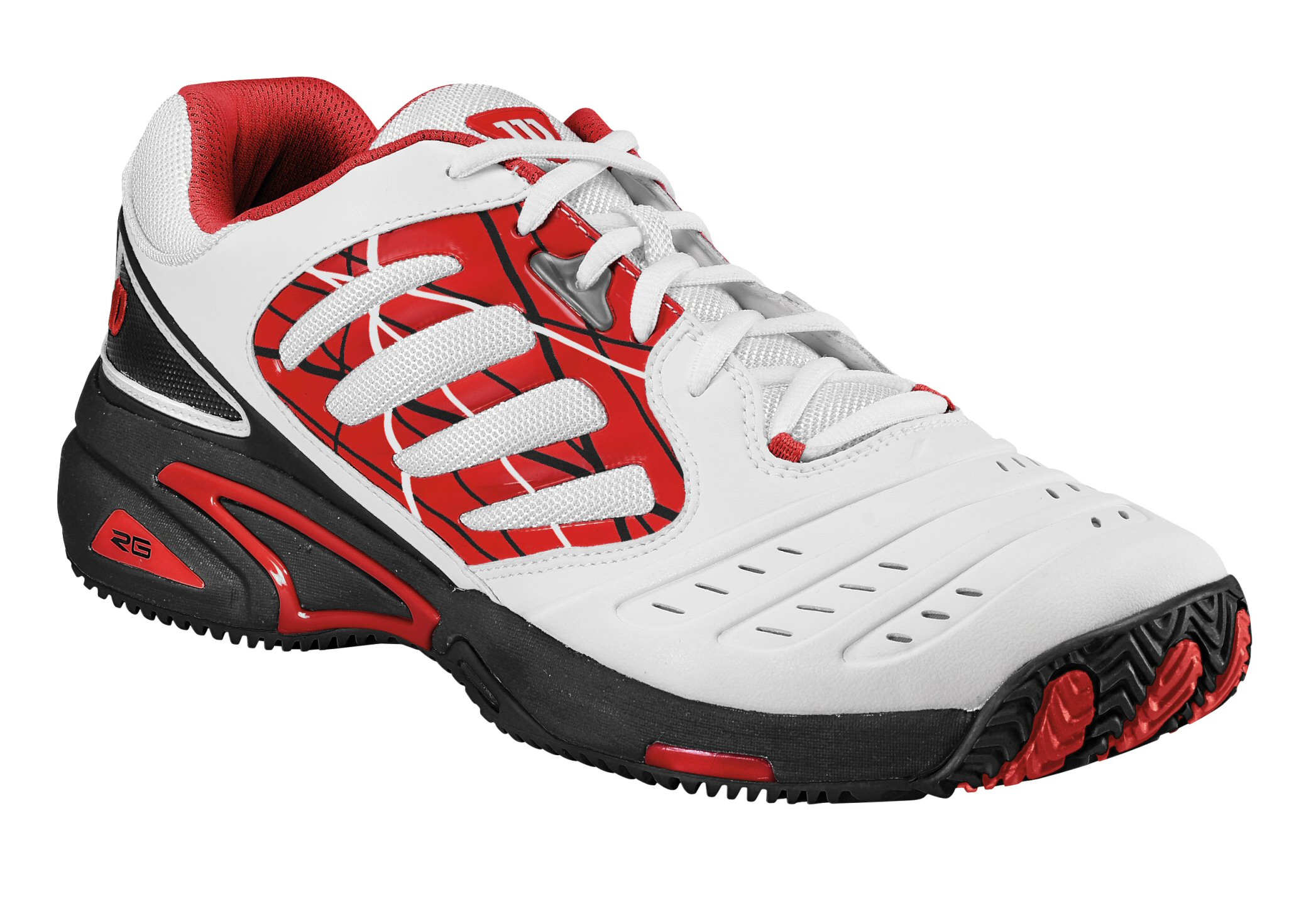 Wilson Tour Vision II weiss/rot Tennisschuhe Herren