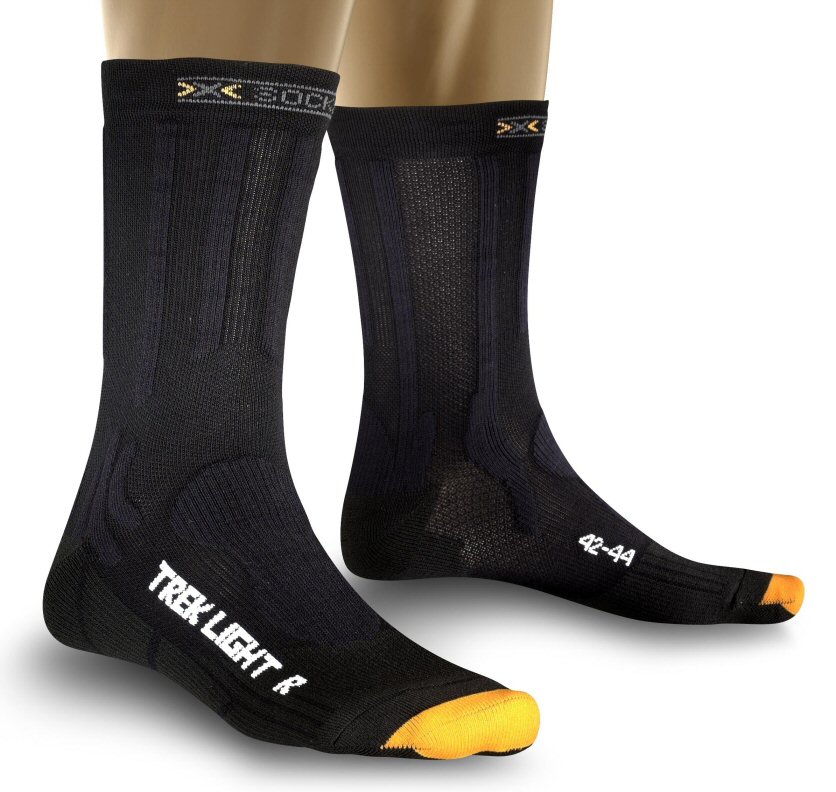 X-Socks Trekkingsocke Light schwarz Herren