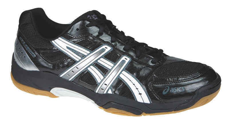 Asics Gel Squad schwarz/weiss Handballschuhe Herren (44)