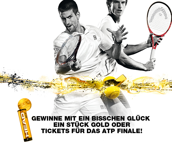 Head ATP Golden Ball - der Goldrausch geht weiter