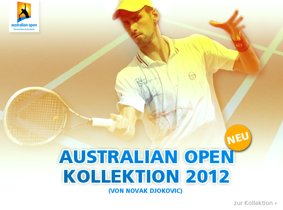 Australian Open Kollektion 2012 - Sergio Tacchini jetzt bei neu tennistown.de
