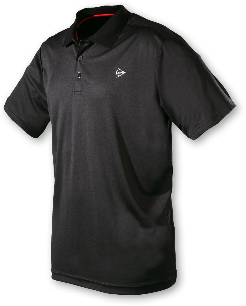 Zum Shop von Tennistown wechseln Dunlop Polo Button Club schwarz Herren