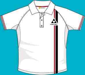 Fischer Poloshirt JR weiss