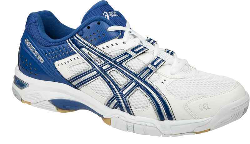 Asics Gel Rocket weiss/jetblue Indoorschuhe Herren