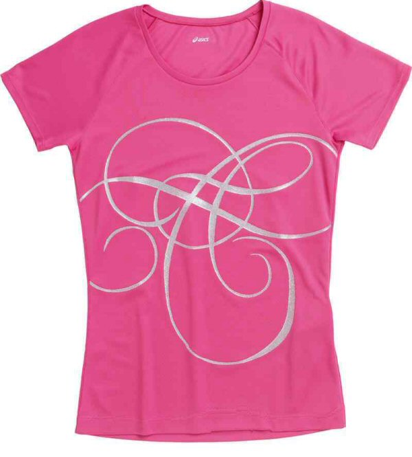 Asics Shirt Ayami pink Damen (Gr&ouml;&szlig;e M+L)