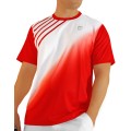 KSwiss T-Shirt Lines Crew rot Herren