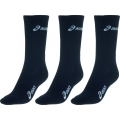 Asics Tennissocken Crew schwarz 3er