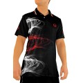 Sergio Tacchini Polo Biceps schwarz Herren (Djokovic)
