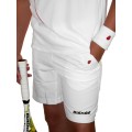 Babolat Short Club New weiss Boys