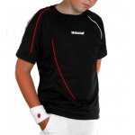 Babolat Tshirt Club New schwarz Boys (Gr��e 128)