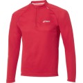 Asics L3 Longsleeve Zip 2011 rot Herren