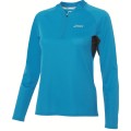 Asics L3 Longsleeve Zip 2011 blau Damen