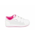 KSwiss Allcourt Tennis Klett weiss/pink Kids