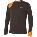 Asics L2 Longsleeve raven/orange Herren