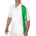 Head Polo Zip 2010 weiss/gr�n Herren