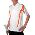 Head Polo weiss/orange Boys