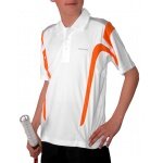Head Polo weiss/orange Boys (Gr��e 140)