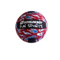 Beachvolleyball Neoprene klein schwarz/rot