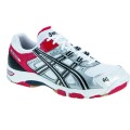 Asics Gel Rocket weiss/rot Indoorschuhe Herren
