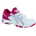 Asics Gel Rocket weiss/rot Indoorschuhe Damen