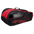 Yonex Tournament Racketbag 9er schwarz/rot